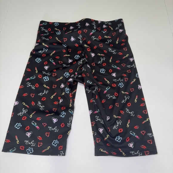 Maje Paris Heart & Kisses Print Bermuda Shorts | Size 34 | NWT - Picture 2 of 9